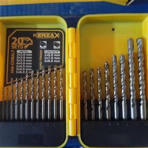 مجموعه 20 عددی مته کنزاکس مدل KDB-120