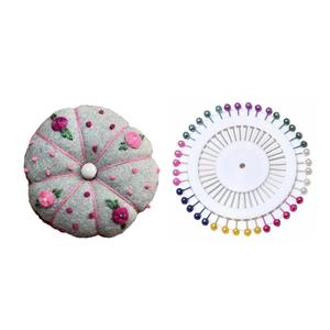 جاسوزنی مدل گلدوزی کد 107 به همراه سوزن ته گرد