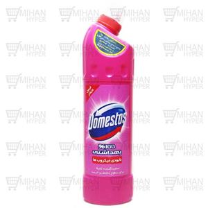 مایع سفید کننده صورتی غلیظ دامستوس حجم 750 میلی لیتر Domestos Pink Bleeching Liquid Surface Cleaner 750ml