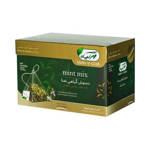دمنوش گیاهی نعنا مهرگیاه بسته 14 عددی