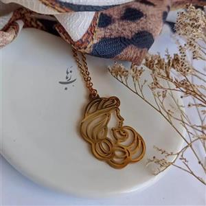 گردنبند زنانه مدل استیل فرشته