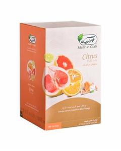 دمنوش میوه ای مرکبات مهرگیاه بسته 18 عددی Mehre Giah Citrus Fruit Tea Pack of 18