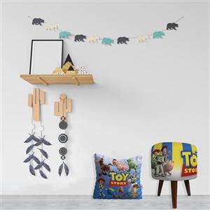 کوسن کودک شمسه نگار مدل CuK689E به همراه پاف کودک