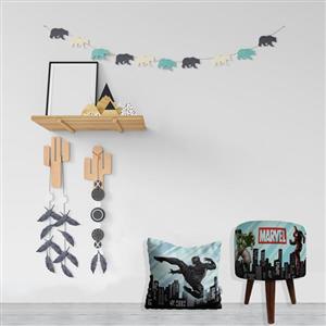 کوسن کودک شمسه نگار مدل CuK692A به همراه پاف کودک