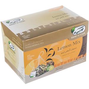 دمنوش گیاهی لیمو مهرگیاه بسته 14 عددی Mehre Giah Lemon Mix Mixed Herbal Tea Pack of 14