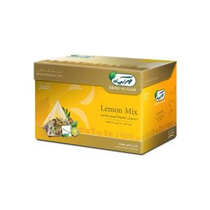 دمنوش گیاهی لیمو مهرگیاه بسته 14 عددی Mehre Giah Lemon Mix Mixed Herbal Tea Pack of 14