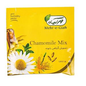 دمنوش گیاهی مخلوط بابونه مهرگیاه بسته 14 عددی Mehre Giah Chamomile Mix Herbal Tea Pack of 
