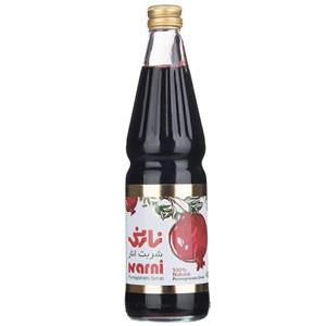 شربت طبیعی انار نارنی مقدار 650 گرم Narni Natural Pomegranate Syrup 650gr