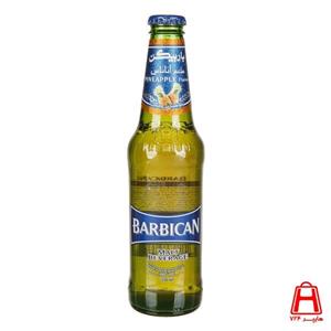 نوشیدنی مالت با طعم آناناس باربیکن مقدار 0.33 لیتر Barbican Pineapple Non Alcoholic Malt Beverage 0.33Lit
