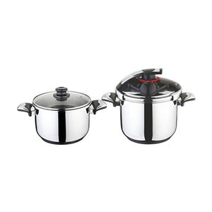 زودپز دوقلو راسل مدل دلوکس کد R-155 Rasel Delux R-155 Pressure Cooker