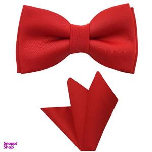 ست پاپیون و دستمال جیب مردانه هکس ایران مدل SET-PSDM RD