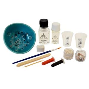 بسته کار با رزین اپوکسی فیلوباکس مدل ماهی سه بعدی مجموعه 15 عددی