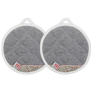 دستگیره منسوجات خسروشاهی برتر مدل  گرد کد DGM182 بسته 2 عددی