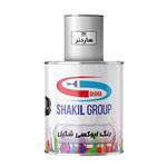 رنگ اپوکسی زرد براق شکیل کد SH-YLO وزن 1.2 کیلوگرم به همراه هاردنر