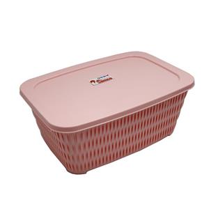 سبد آشپزخانه مدل درب دار طرح مستطیل کد YP-SIZE1-33.5CM