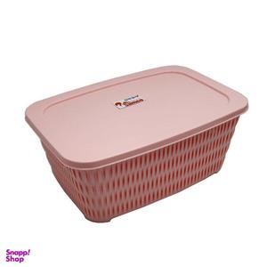 سبد آشپزخانه مدل درب دار طرح مستطیل کد YP-SIZE1-33.5CM