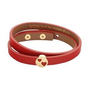 دستبند طلا 18 عیار زنانه تاج مدل G291