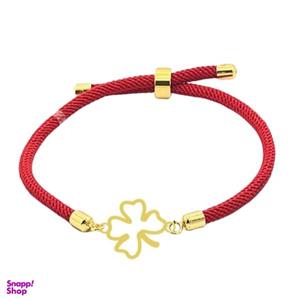 دستبند طلا 18 عیار زنانه مدل برگ