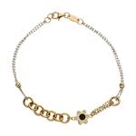 دستبند طلا 18 عیار زنانه مایا ماهک مدل MB1543