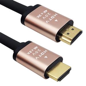 کابل HDMI لوتوس مدل ROSE GOLD 4K-VER2.0 طول 3 متر 