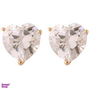 گوشواره زنانه ژوپینگ مدل قلب کد E4092