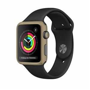 برچسب ماهوت طرح Matte-Gold مناسب برای اپل واچ Watch 3 42mm MAHOOT Matte-Gold Cover Sticker for Apple Watch Watch 3 42mm