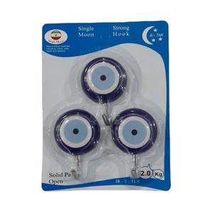 آویز حوله مدل hook-05 بسته سه عددی
