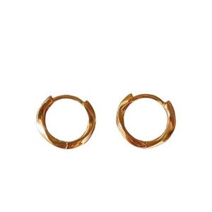 گوشواره زنانه ژوپینگ مدل حلقه ای پیچ کد H10