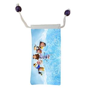 کاور عینک اطلس آبی طرح کارتون فروزن آنا و السا مدل KE1270