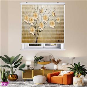 پرده زبرا زیو مدل سیلوئت 3D1524 سایز 150x150 سانتی متر