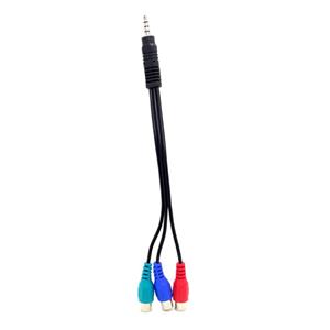 کابل تبدیل AUX به RCA مدل EG طول 0.1 متر