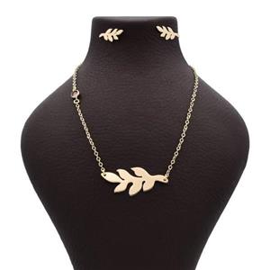 نیم ست طلا 18 عیار زنانه الن نار مدل eln1428