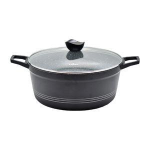 قابلمه مدل گرانیتی طرح کلاسیک کد nu-7807 سایز 28