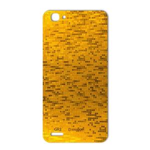 برچسب تزئینی ماهوت مدل  Gold-pixel Special مناسب برای گوشی Huawei GR3 MAHOOT  Gold-pixel Special Sticker for Huawei GR3