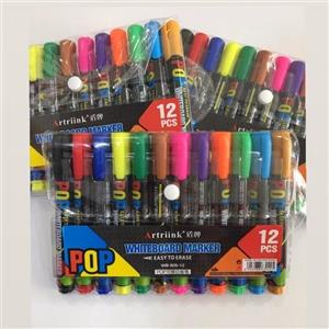 ماژیک وایت بوردی بسته 12 عدد ی خارجی