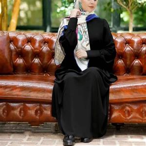 مانتو عبایی کرپ الیزه