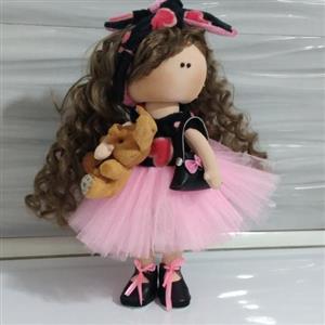 عروسک روسی دختر سر چرخشی