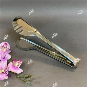 انبر سالاد و فلافل استیل جنس استیل اصل وارداتی محکم 