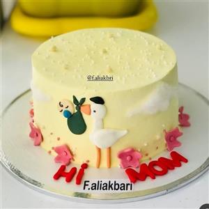 کیک تولد نوزاد کیک تولد نوزادی