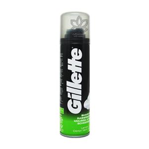 فوم اصلاح رایحه لیمو 200 میل ژیلت gillette 