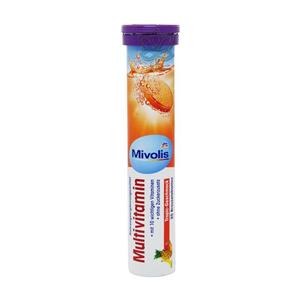 قرص جوشان مولتی ویتامین با طعم استوایی 20 عدد میوولیس – mivolis