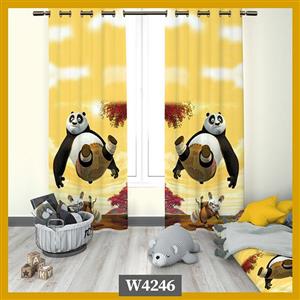پرده کودک پاندا کونگفوکار کد W4246
