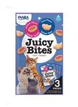 تشویقی تر گربه اینابا جوسی بایتس طعم مرغ و ماهی تن (Inaba juicy bites chicken and tuna) 