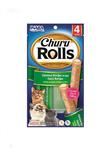 تشویقی گربه چورو رولز طعم مرغ و ماهی برند اینابا (Inaba Churu Rolls) 