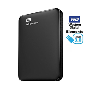 هارد دیسک وسترن دیجیتال مدل المنتز ظرفیت 500 گیگابایت Western Digital Elements External Hard Drive 500GB 