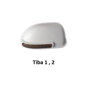 قاب راهنما دار آینه جانبی تیبا 1 و 2 (رنگ سفید)
