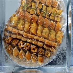 شیرینی عید باقلوای لبنانی خوشمزه وزن یک کیلو
