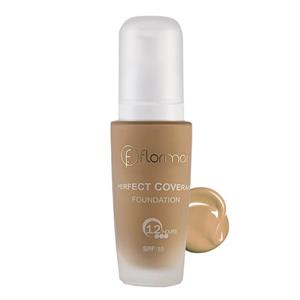 کرم پودر پرفکت کاور با فونداسیون پاستیل SPF:۱۵ رنگ عسلی شماره ۱۰۸ فلورمار Flormar Perfect Coverage Foundation 108 