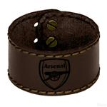 دستبند چرمی مردانه مدل آرسنال Arsenal