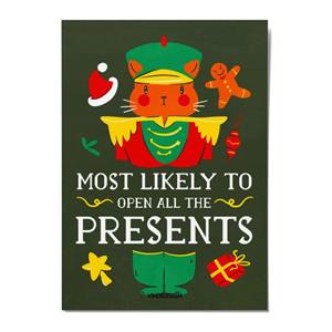 کارت پستال ویندی دیزاین مدل  POST 0030 کریسمس